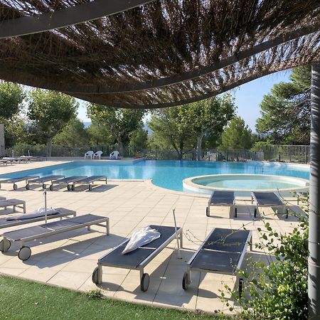 Magnifique Vue CLIM LINGE Golf Saumane 6P Piscine Tennis Extérieur photo
