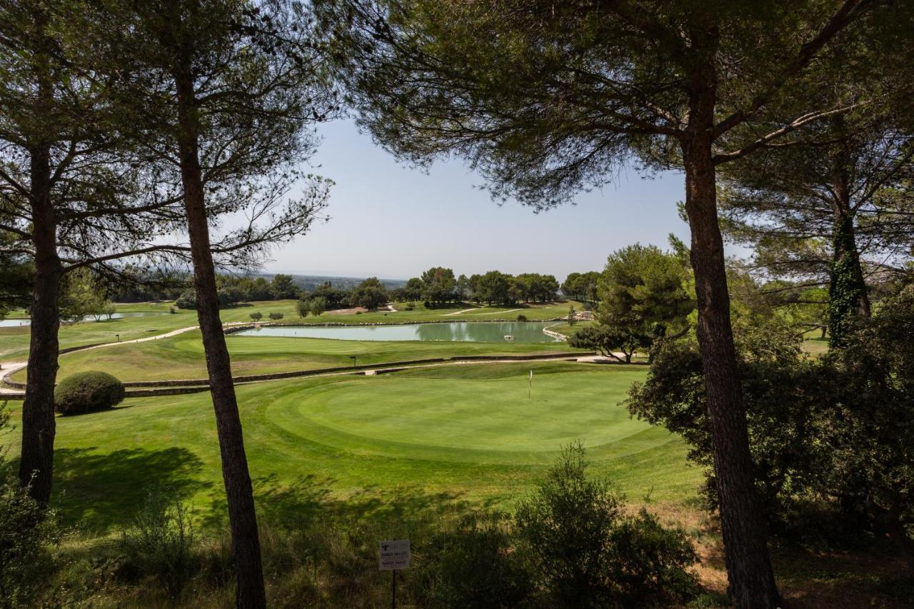 Magnifique Vue CLIM LINGE Golf Saumane 6P Piscine Tennis Extérieur photo