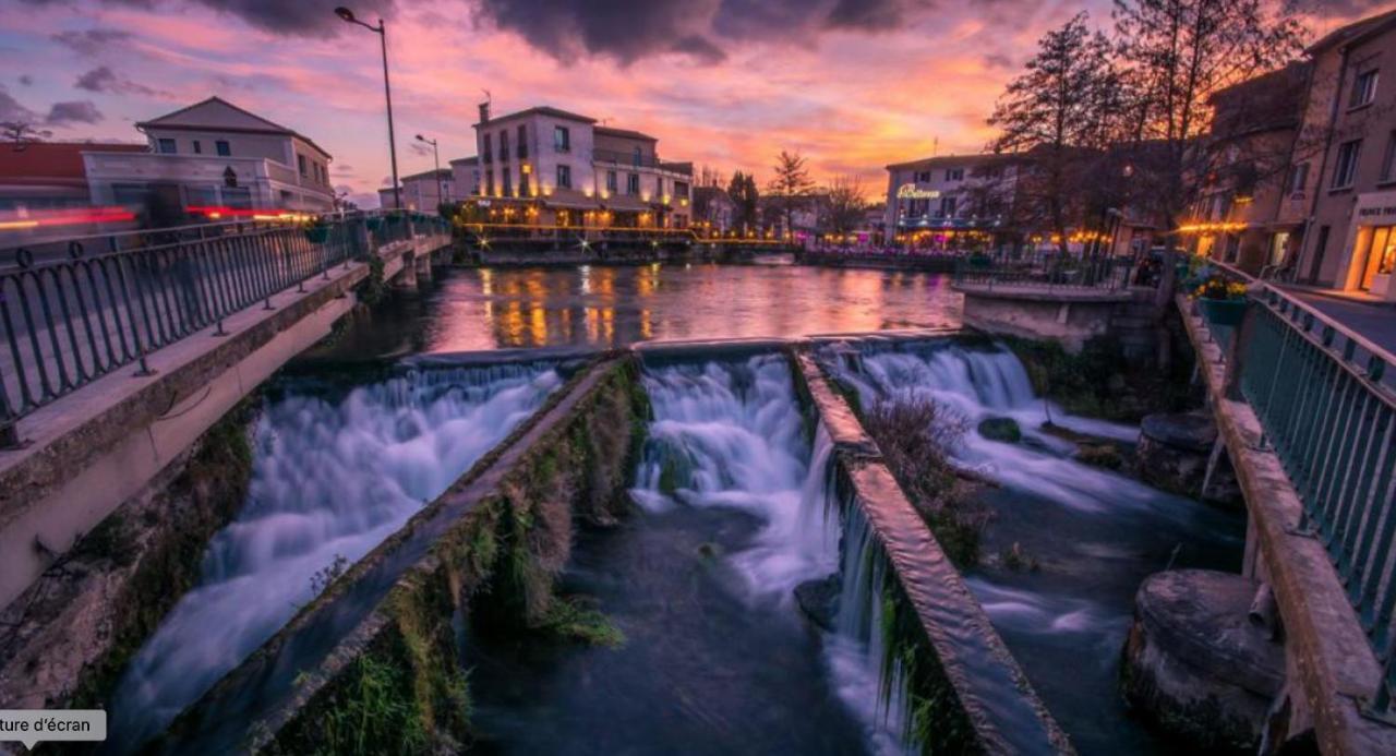 Magnifique Vue CLIM LINGE Golf Saumane 6P Piscine Tennis Extérieur photo