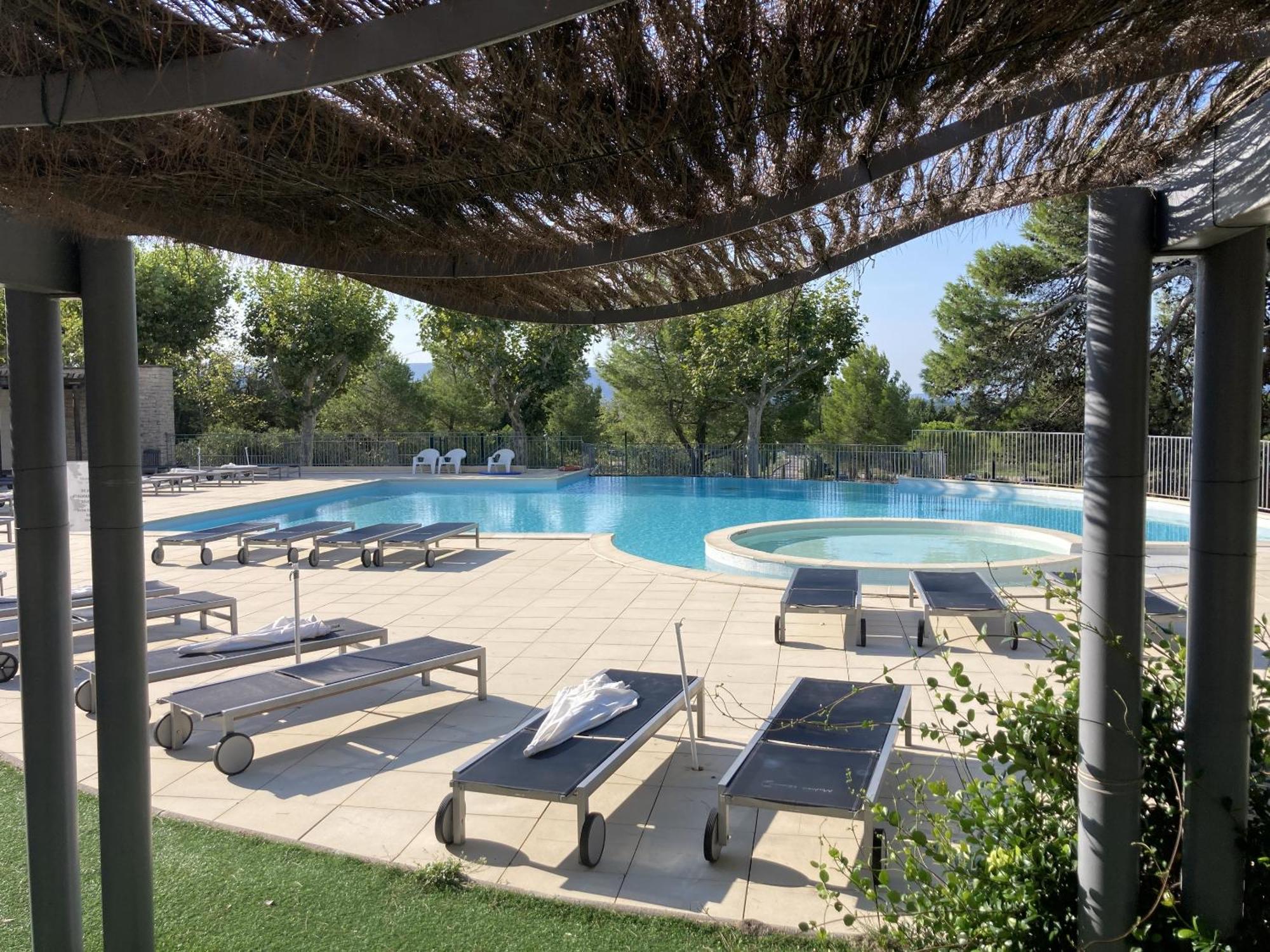 Magnifique Vue CLIM LINGE Golf Saumane 6P Piscine Tennis Extérieur photo